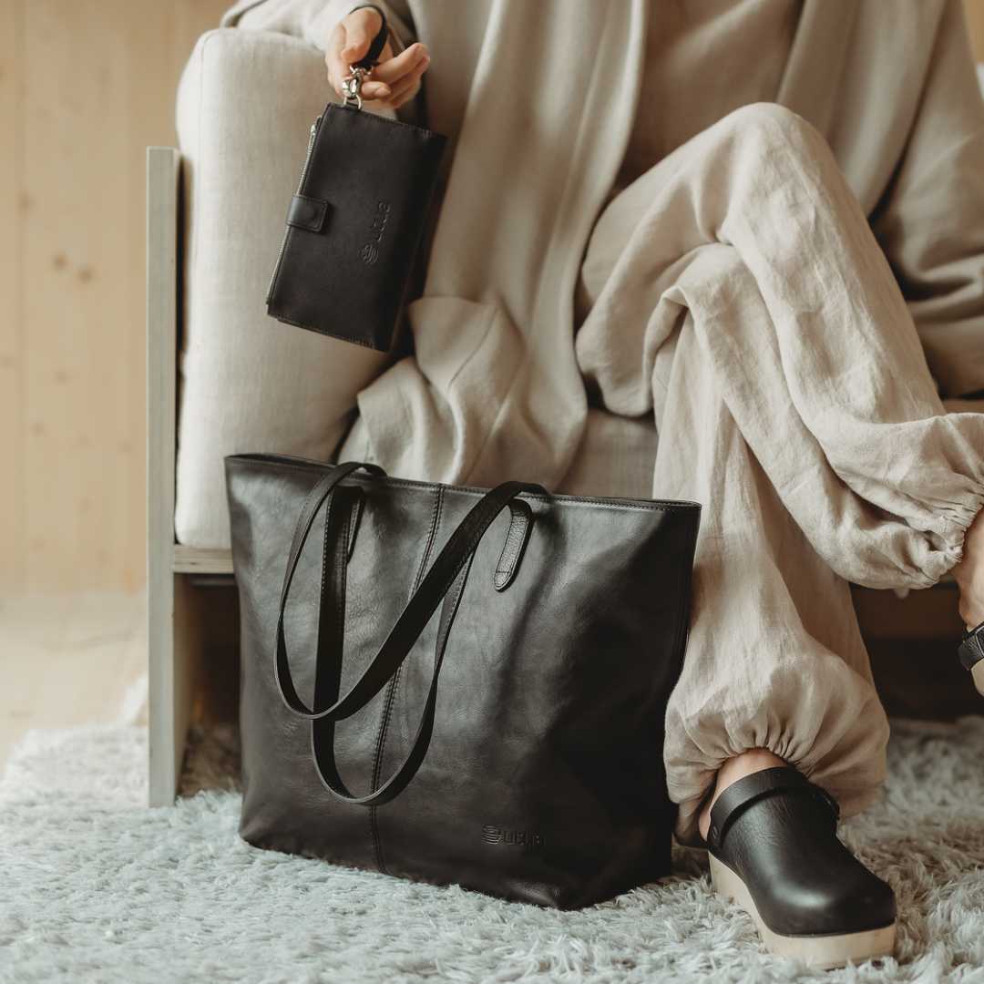 Utuan laadukkaat nahkalaukut sopivat tyylikkääseen citytyyliin.