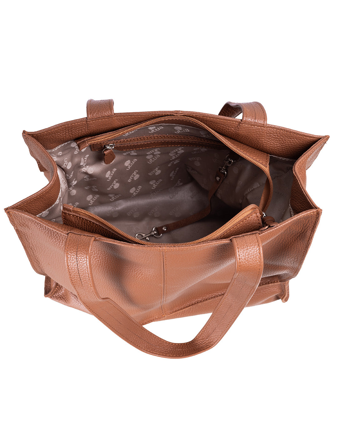 Kotimainen ruskea Shopperi Utua Saga