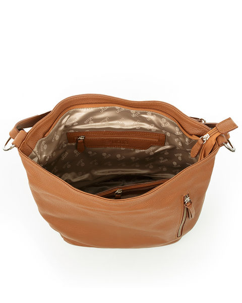 Kotimainen ruskea olkalaukku Utua Roihu Exclusive