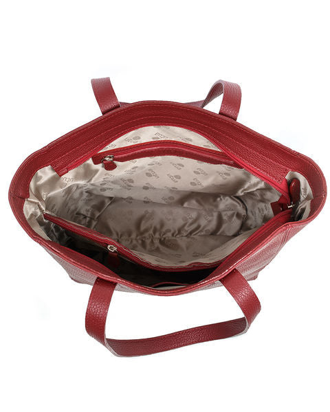 Kotimainen viininpunainen Shopperi Utua Skansen Exclusive