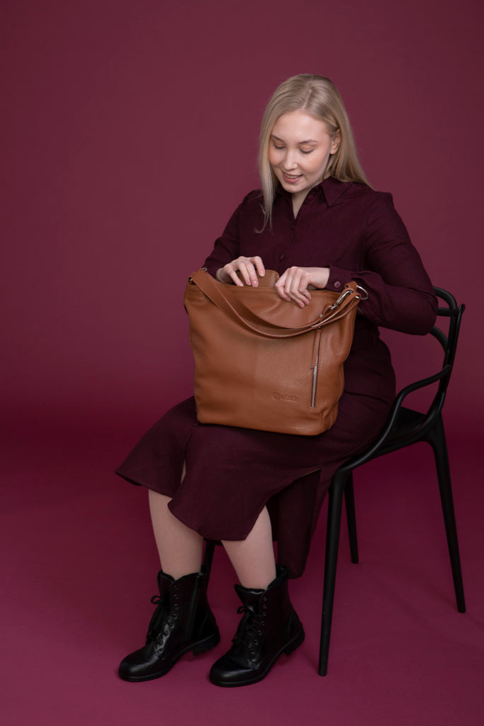 Laadukas Utua Roihu Exclusive olkalaukku musta