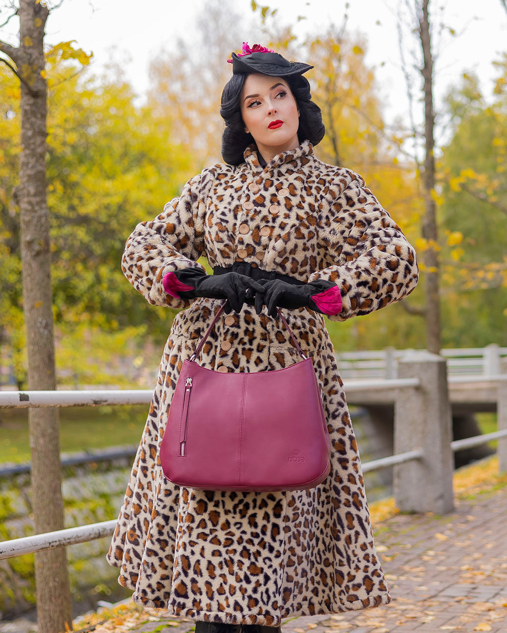 Afrodite käsilaukku ruskea