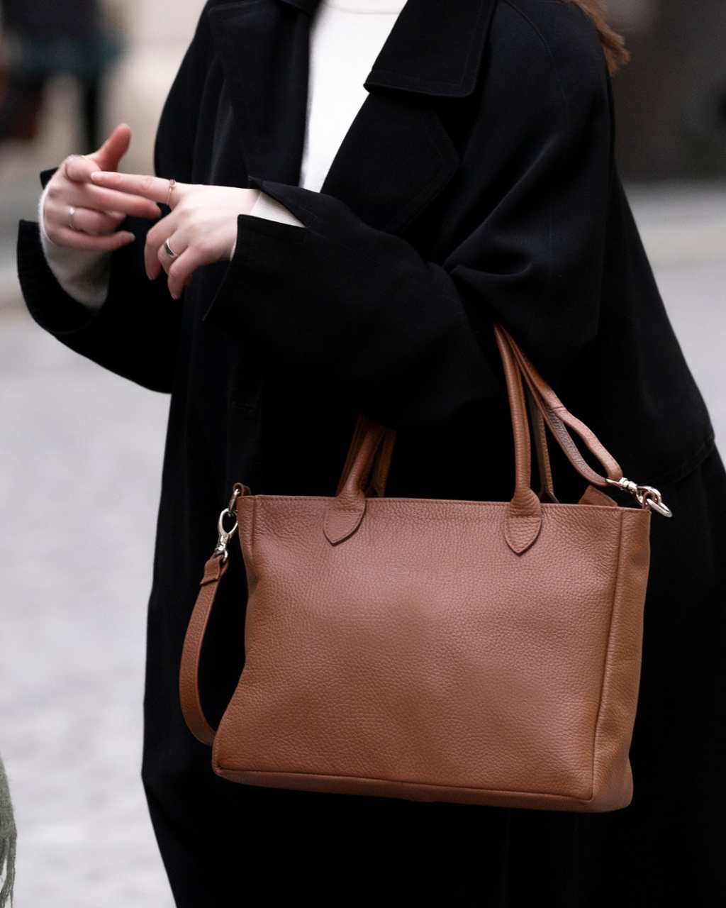 Nahkainen kasilaukku Utua Selene Exclusive sininen