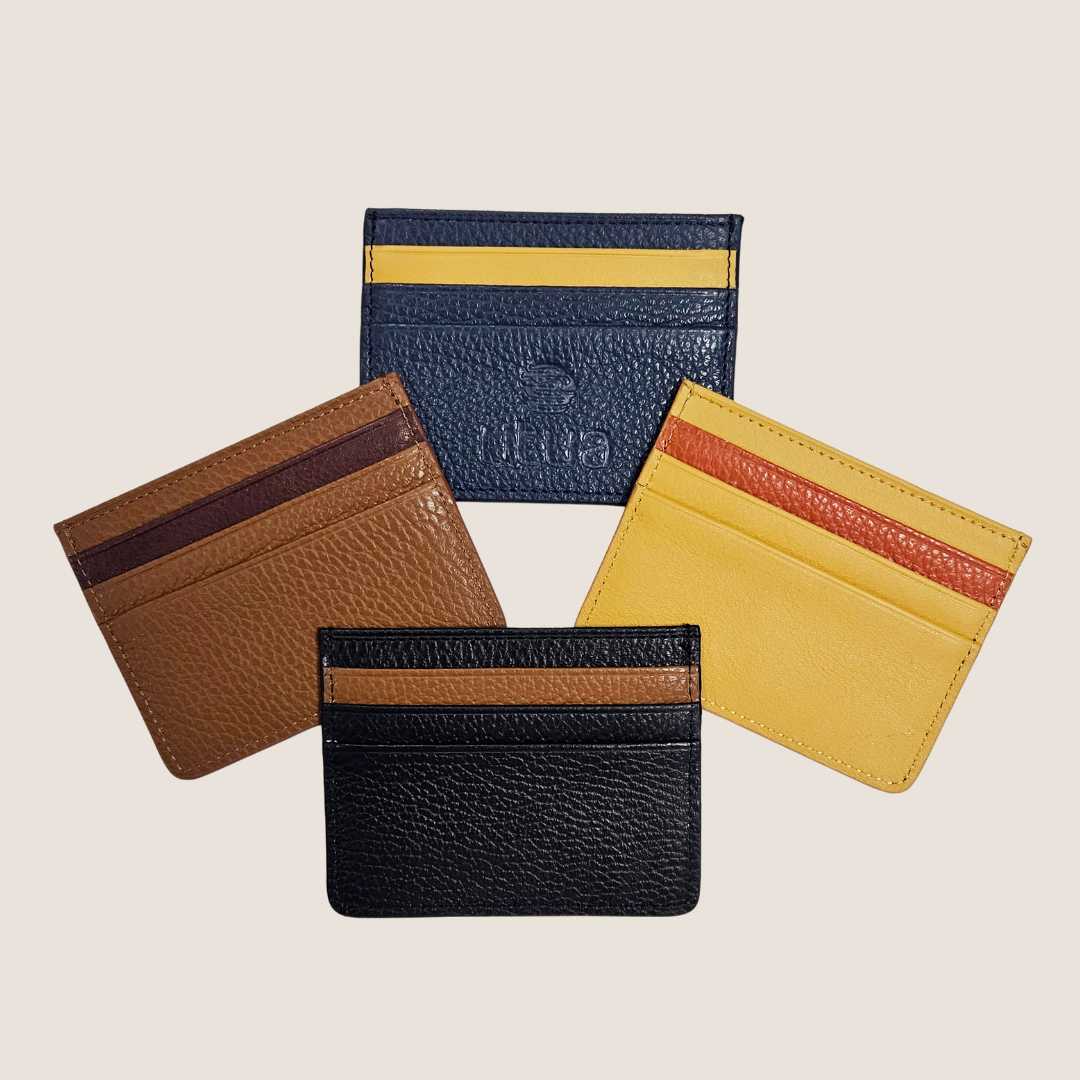 Nahkaiset korttikotelot