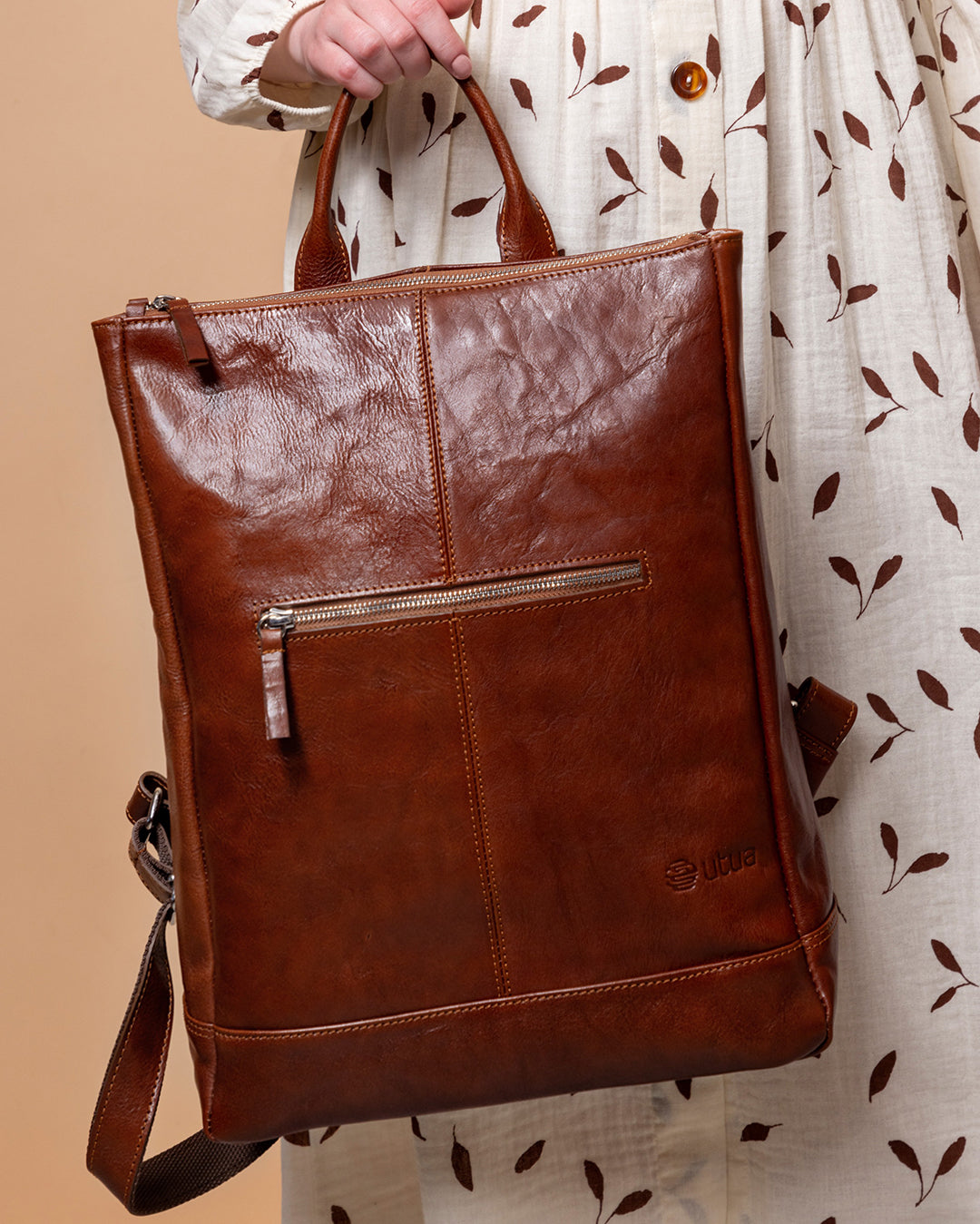 Ruskea reppu Utua Themis Exclusive fiilis