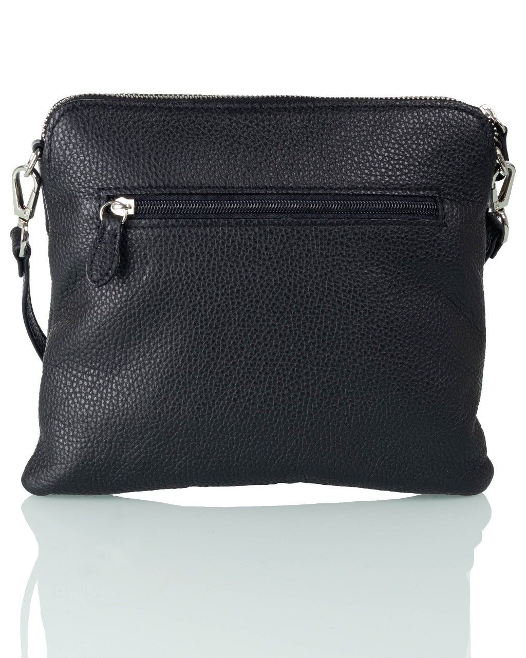 Suomalainen musta pikkulaukku Utua Kekale