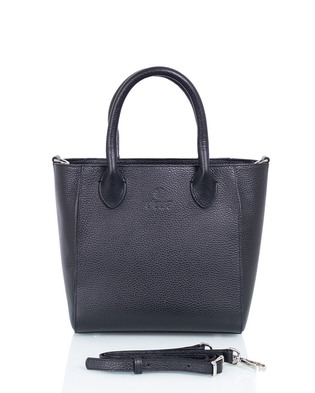 Suomalaisen-Utuan-musta-Rhea-Exclusivekasilaukku