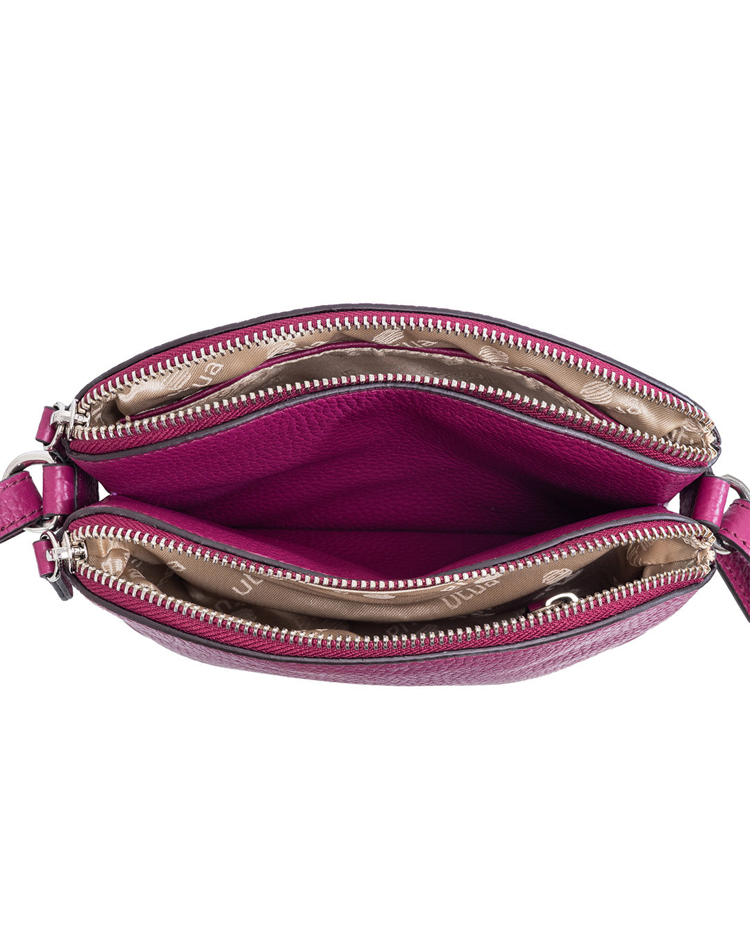 Suomalaisen_Utuan_nahkainen_pikkulaukku_Lysti_daalian_punainen