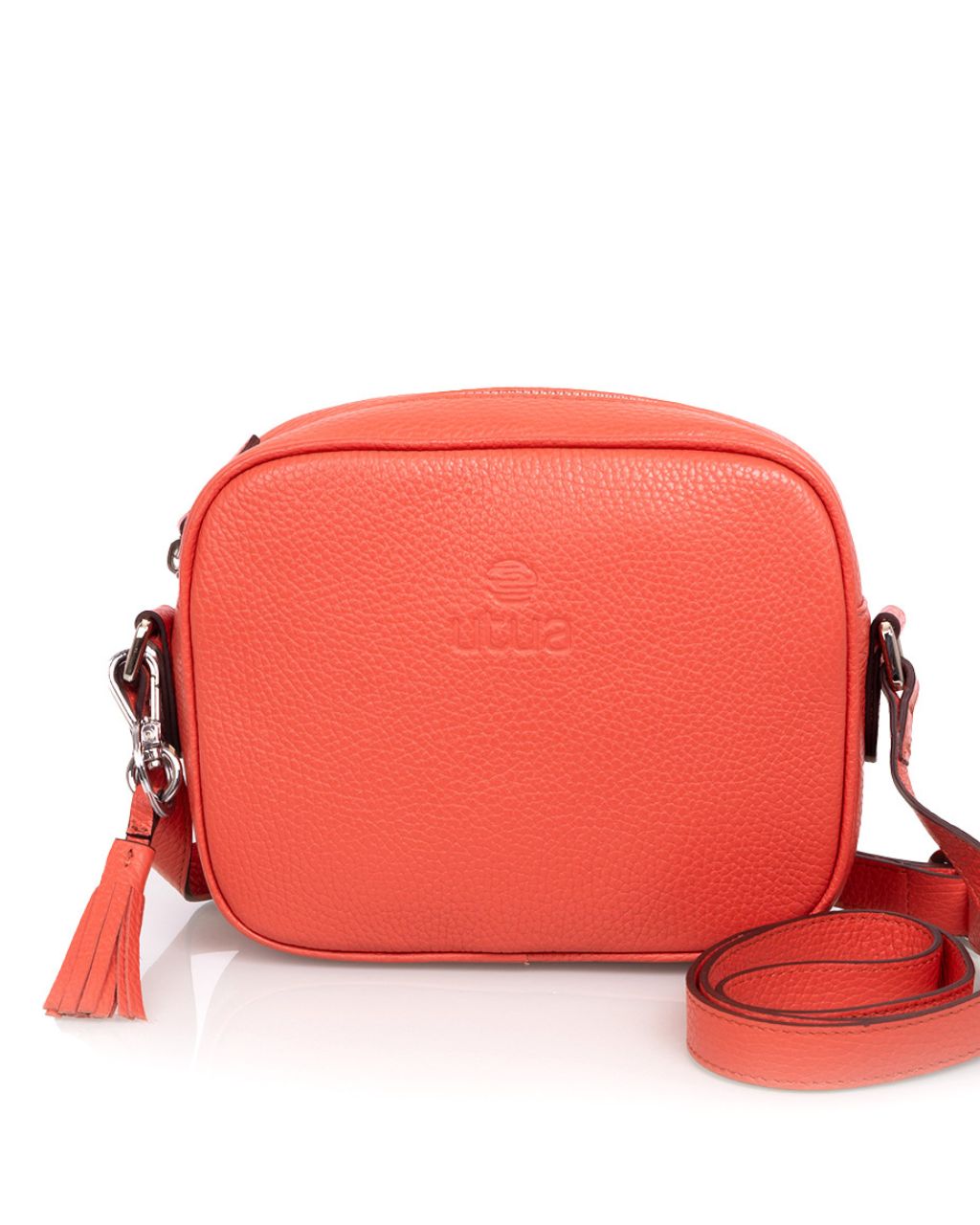 Utua-espoo-exclusive-olkalaukku-korallin-punainen