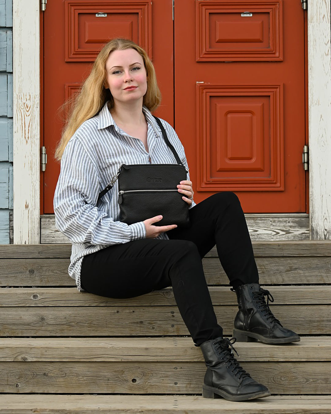 Utua Kekale pikkulaukku ruskea fiiliskuva