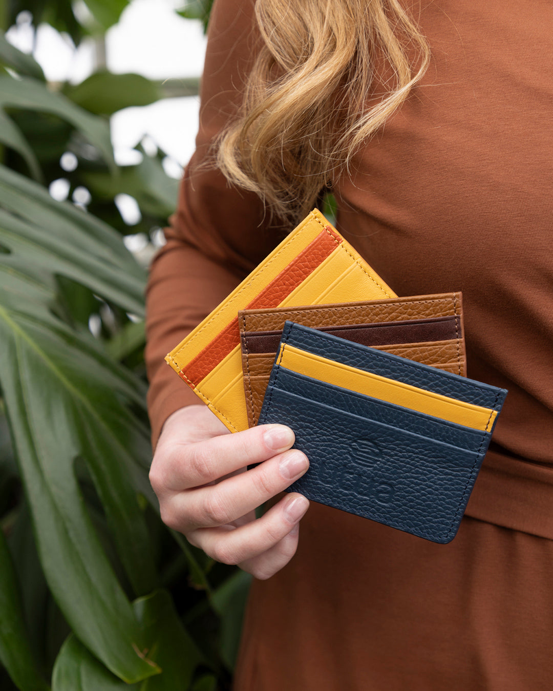 Utua Korttikotelo sinikeltainen fiiliskuva