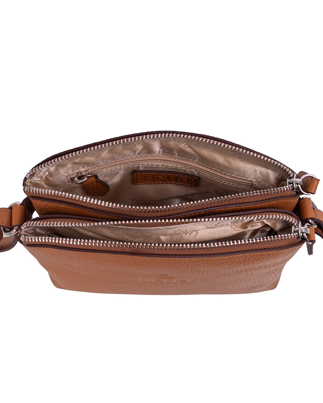 ruskea utuan lysti olkalaukku