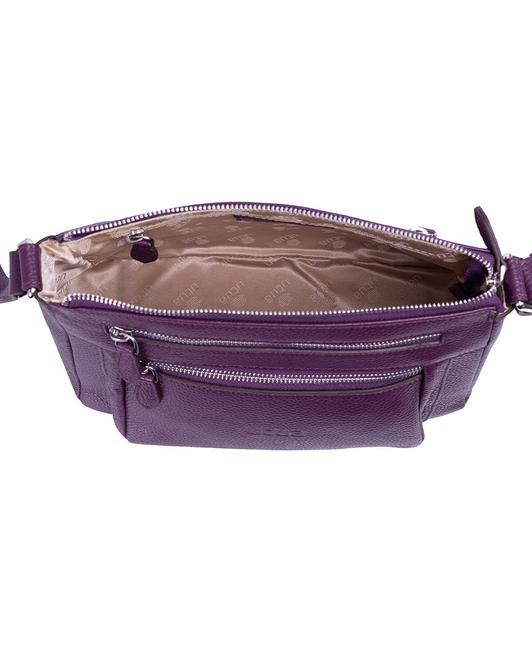 utua hestia olkalaukku tumman violetti