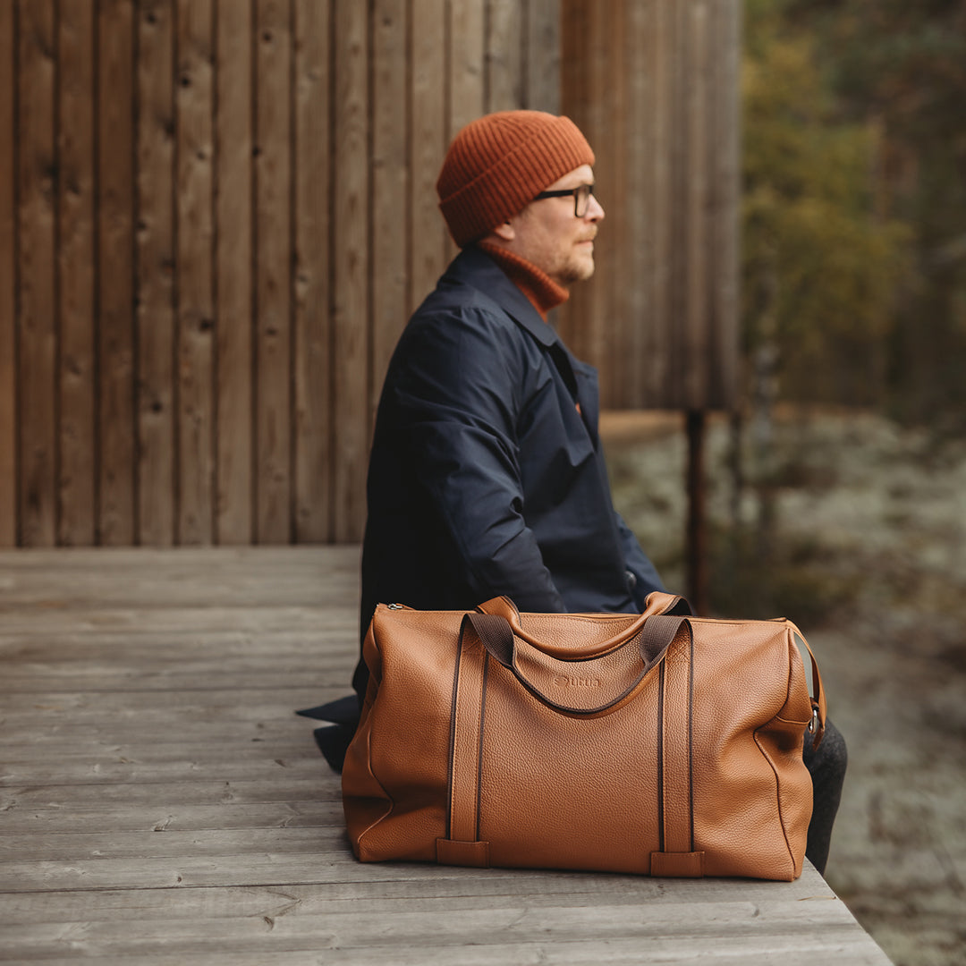 Utuan nahkaiset matkustus tuotteet ovat laadukkaita