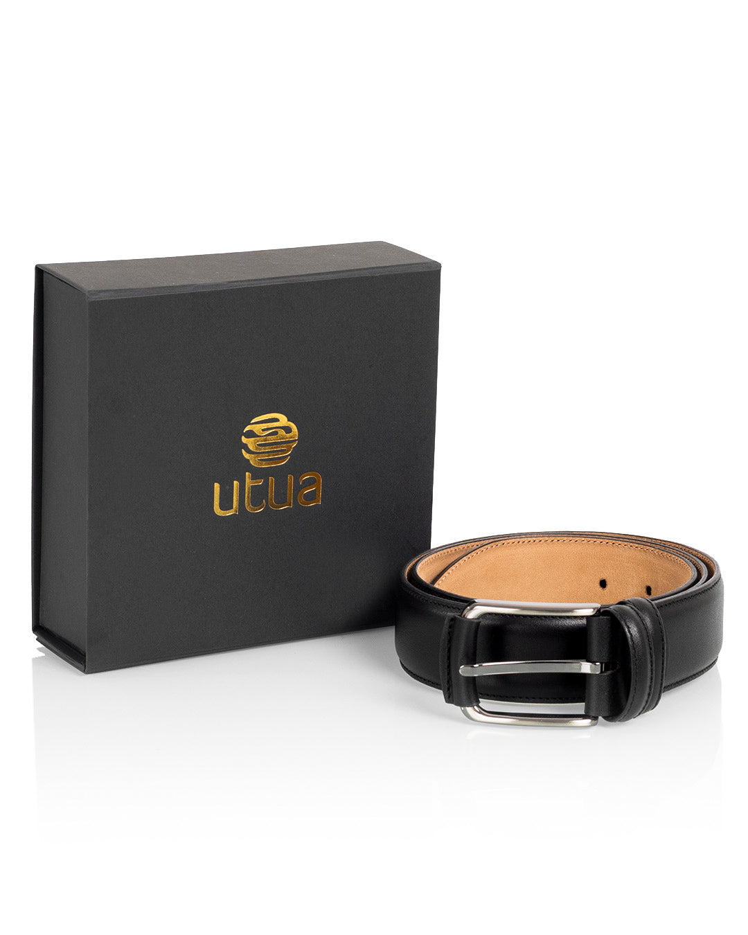 Nahkavyö Premium musta