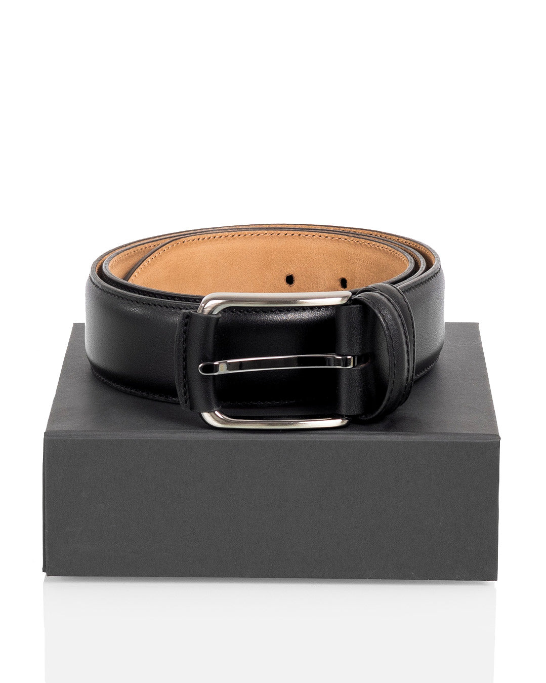 Nahkavyö Premium musta