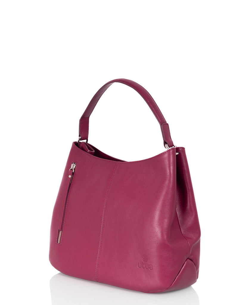 Dahlia red handbag Utua Afrodite