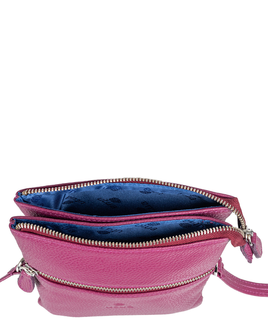 Kotimainen daalianpunainen pikkulaukku Utua Pisara