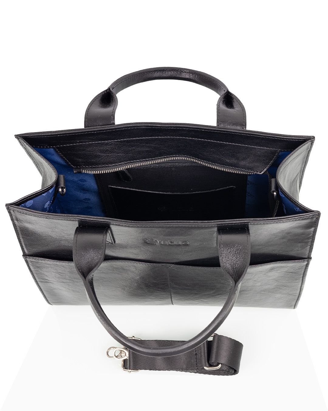 KotimainenmustakasviparkittukasilaukkuUtuaMinervaExclusive