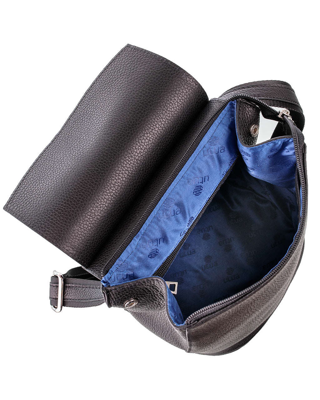 Kotimainen musta reppu Utua Street Exclusive