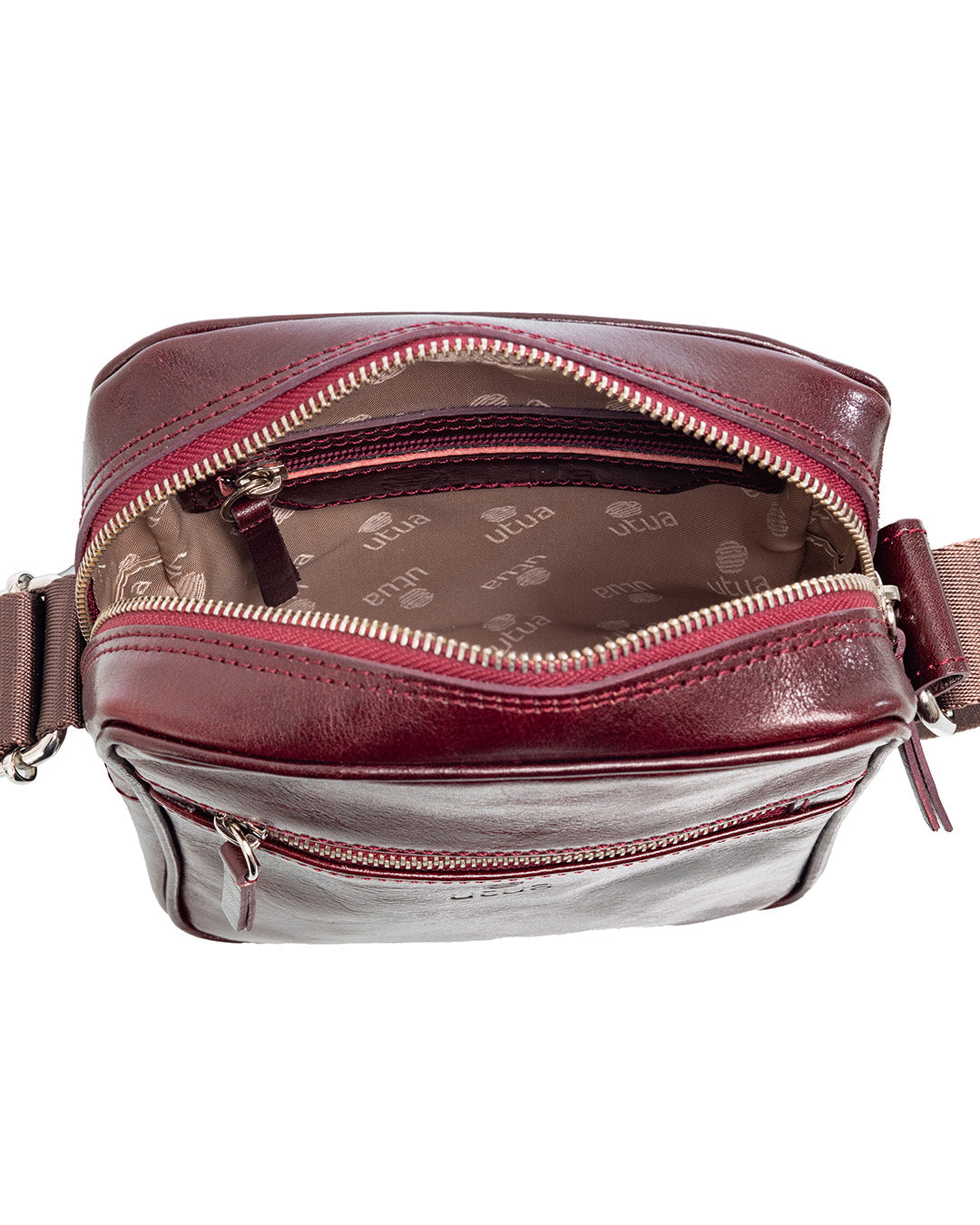 Laadukas Utuan Apollon Exclusive pikkulaukku viininpunainen