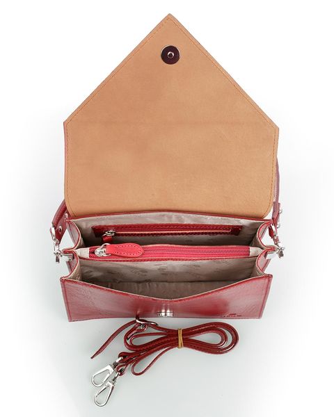 Nahkainen Utua kasviparkittu pikkulaukku Skoga Exclusive punainen