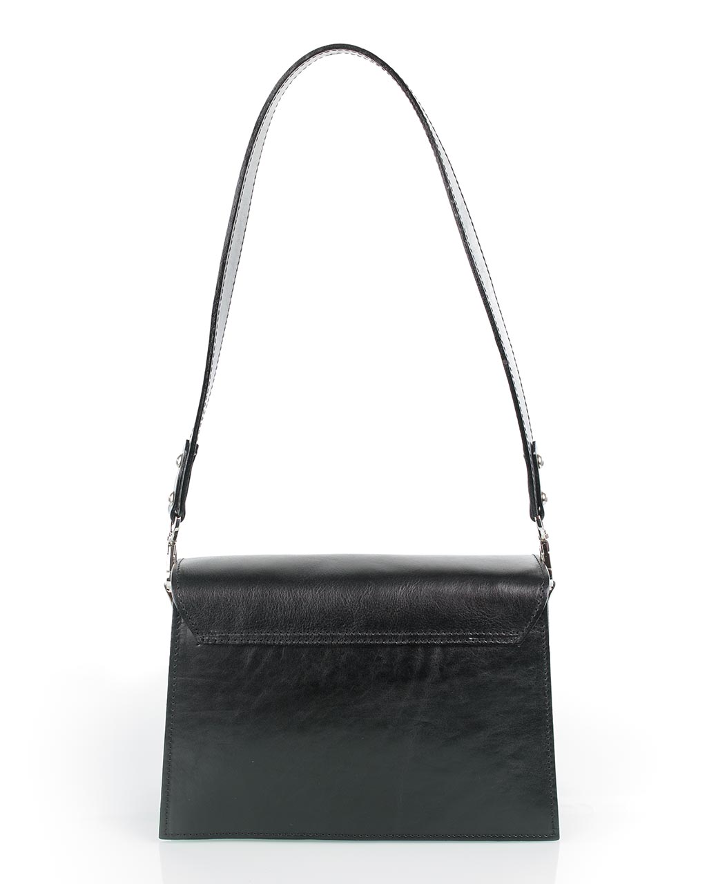 Suomalainen musta kasviparkittu pikkulaukku Utua Skoga Exclusive