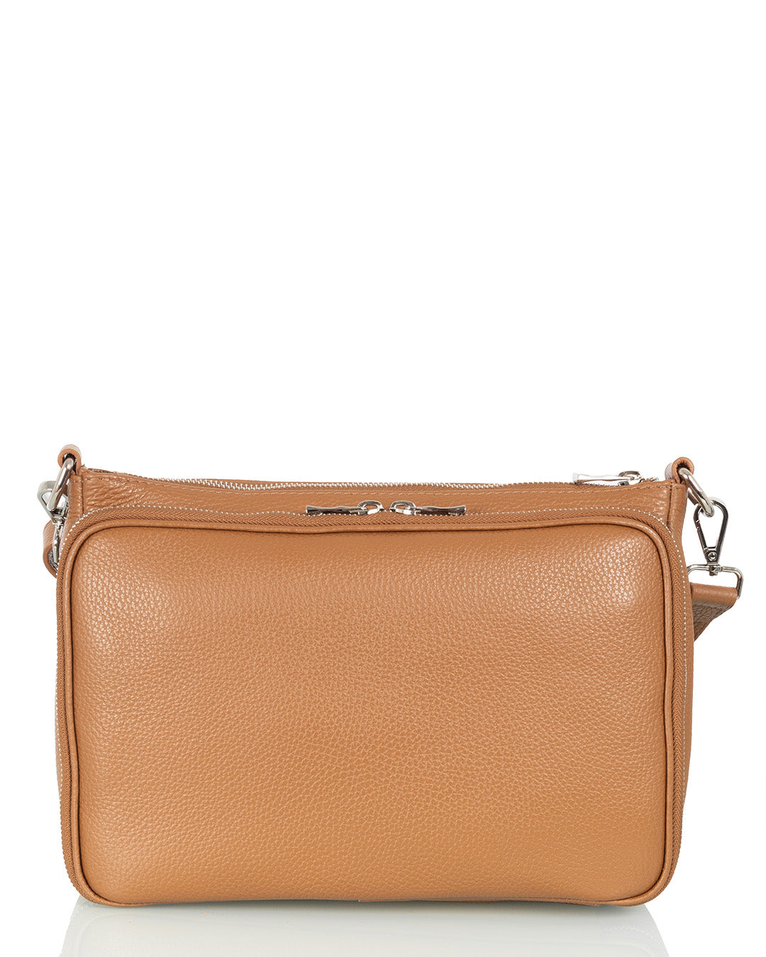 Suomalainen ruskea olkalaukku Utua Kajo Exclusive