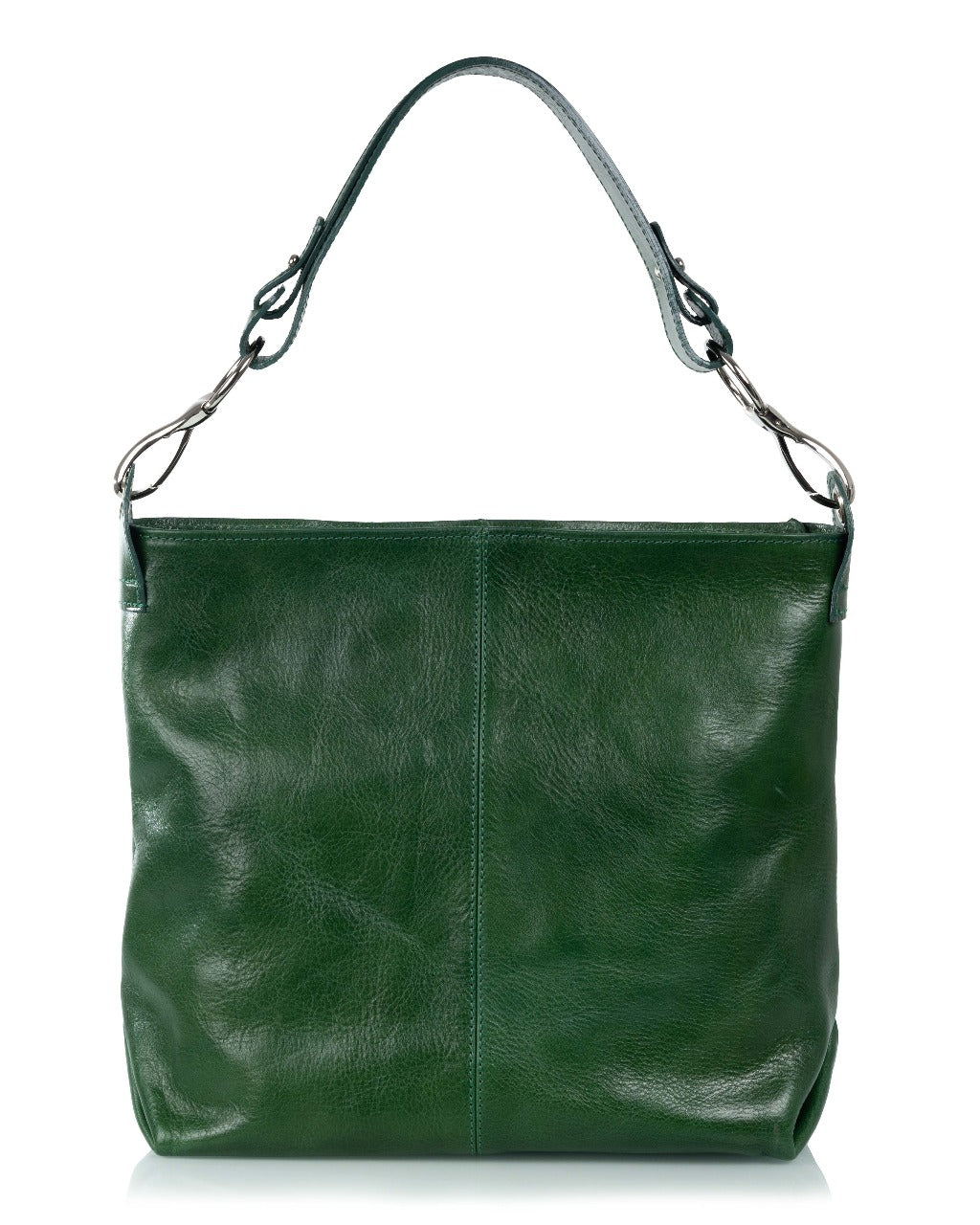 Suomalainen vihrea kasviparkittu kasilaukku Utua Roskilde Exclusive