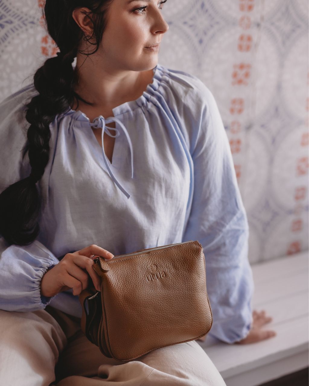 Utua Ihme Exclusive pikkulaukku ruskea fiilis