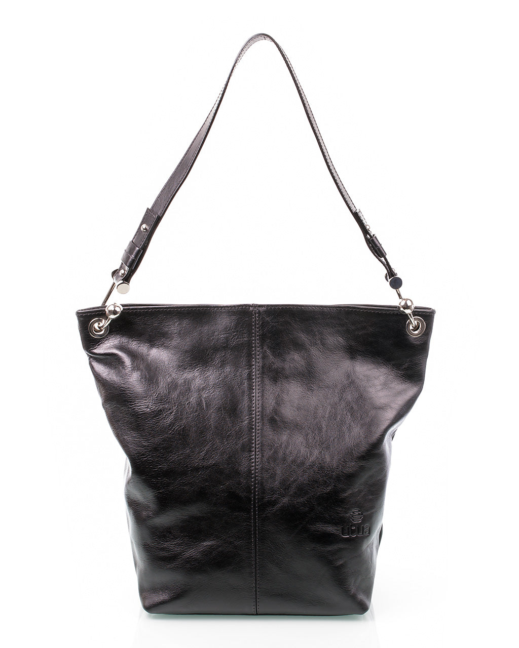 Utua Granna Exclusive kasviparkittu kasilaukku musta