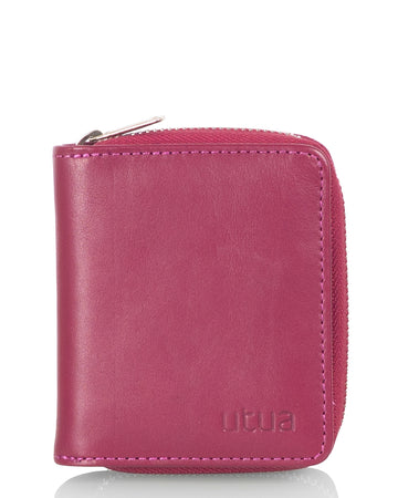 Utua Siro wallet dahlia red