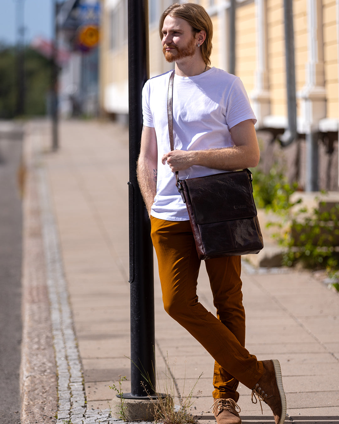 Utua Zeus Exclusive olkalaukku vihrea fiilis