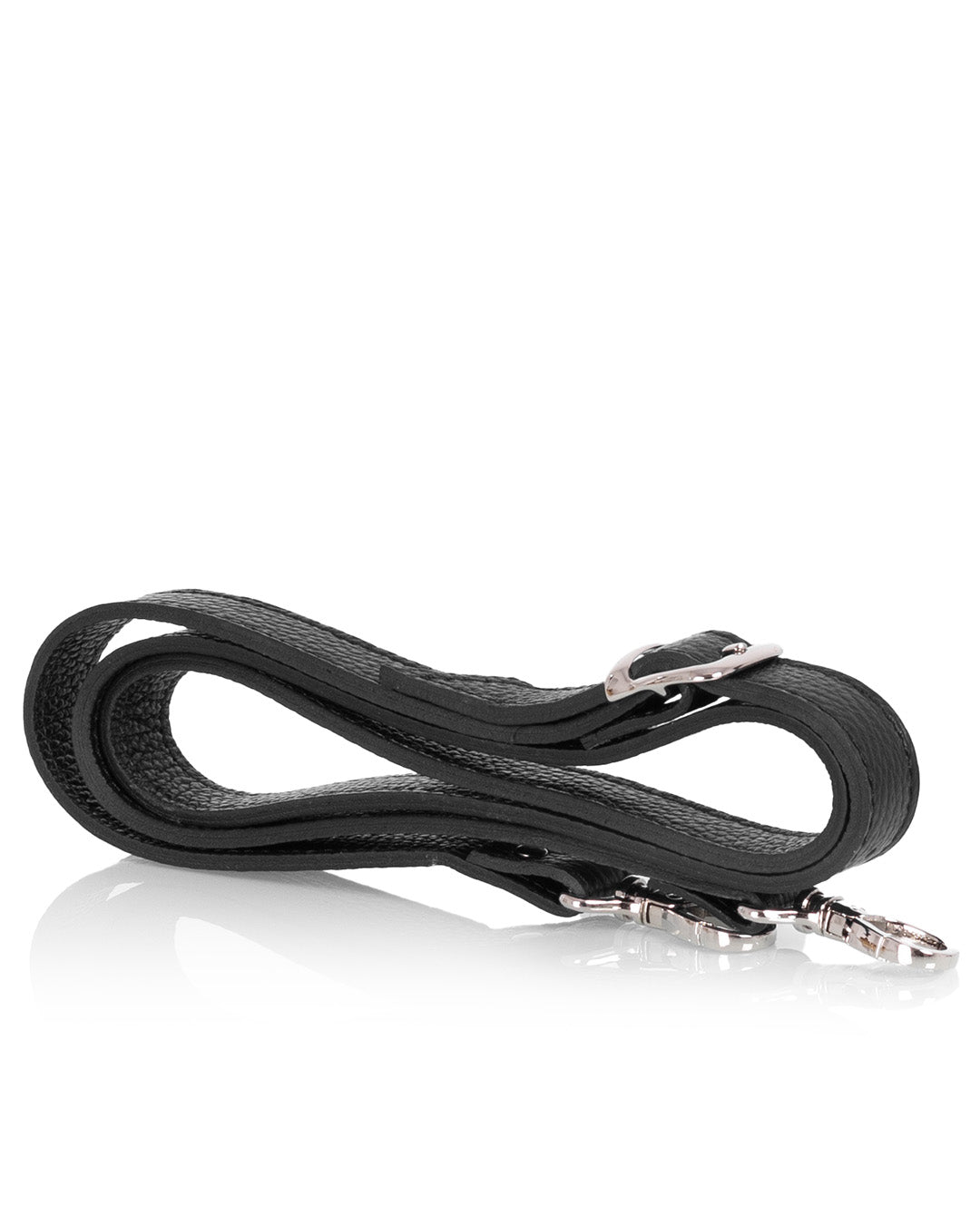 Utua nahkainen olkahihna soljella 2cm musta