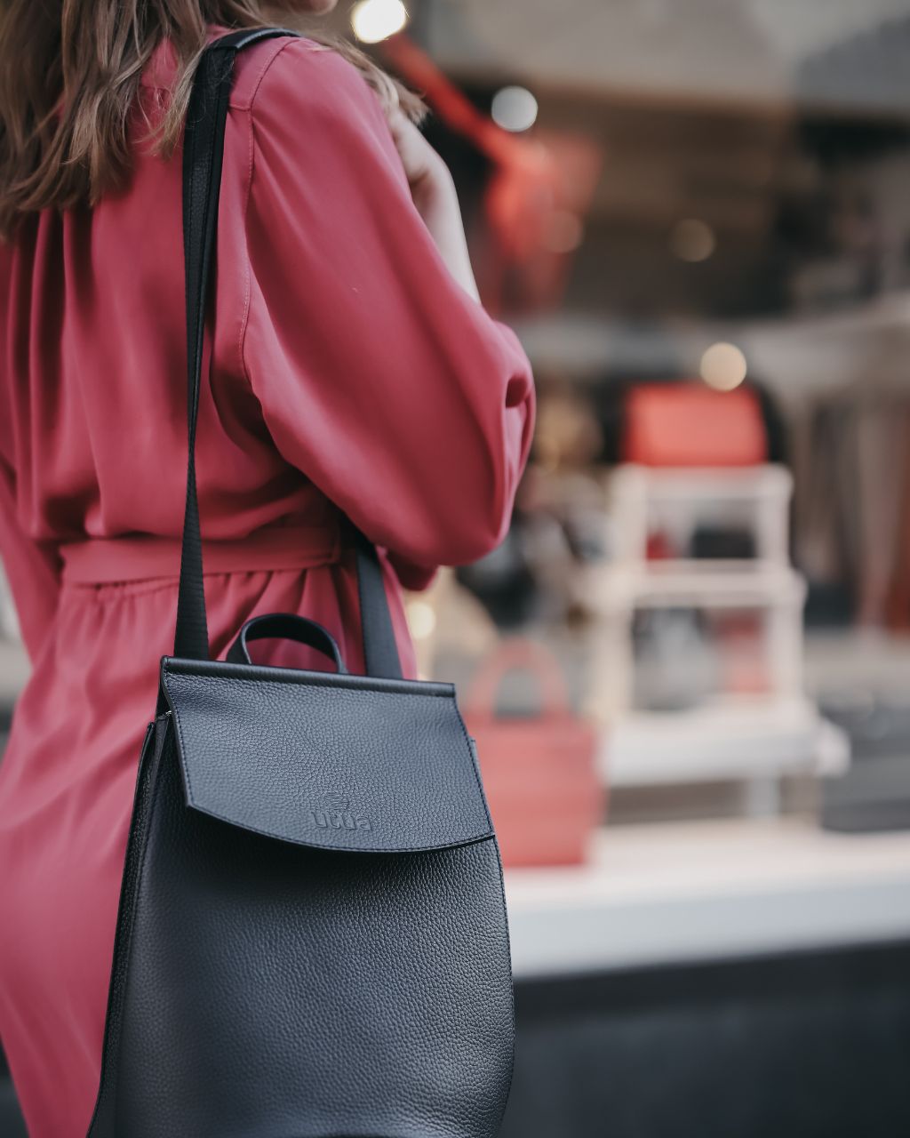 Utuan laadukas reppu Street Exclusive ruskea