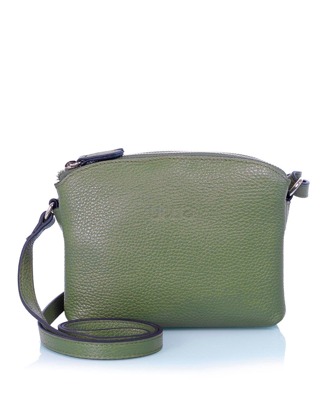 lysti utua vihrea pikkulaukku aitonahka edesta