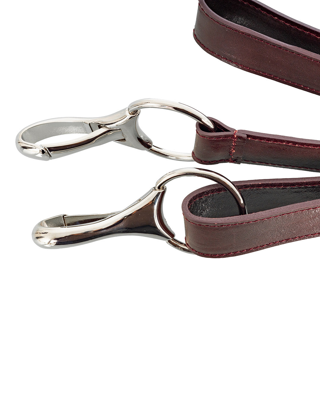 utua Olkahihna Kasviparkittu viininpunainen solki