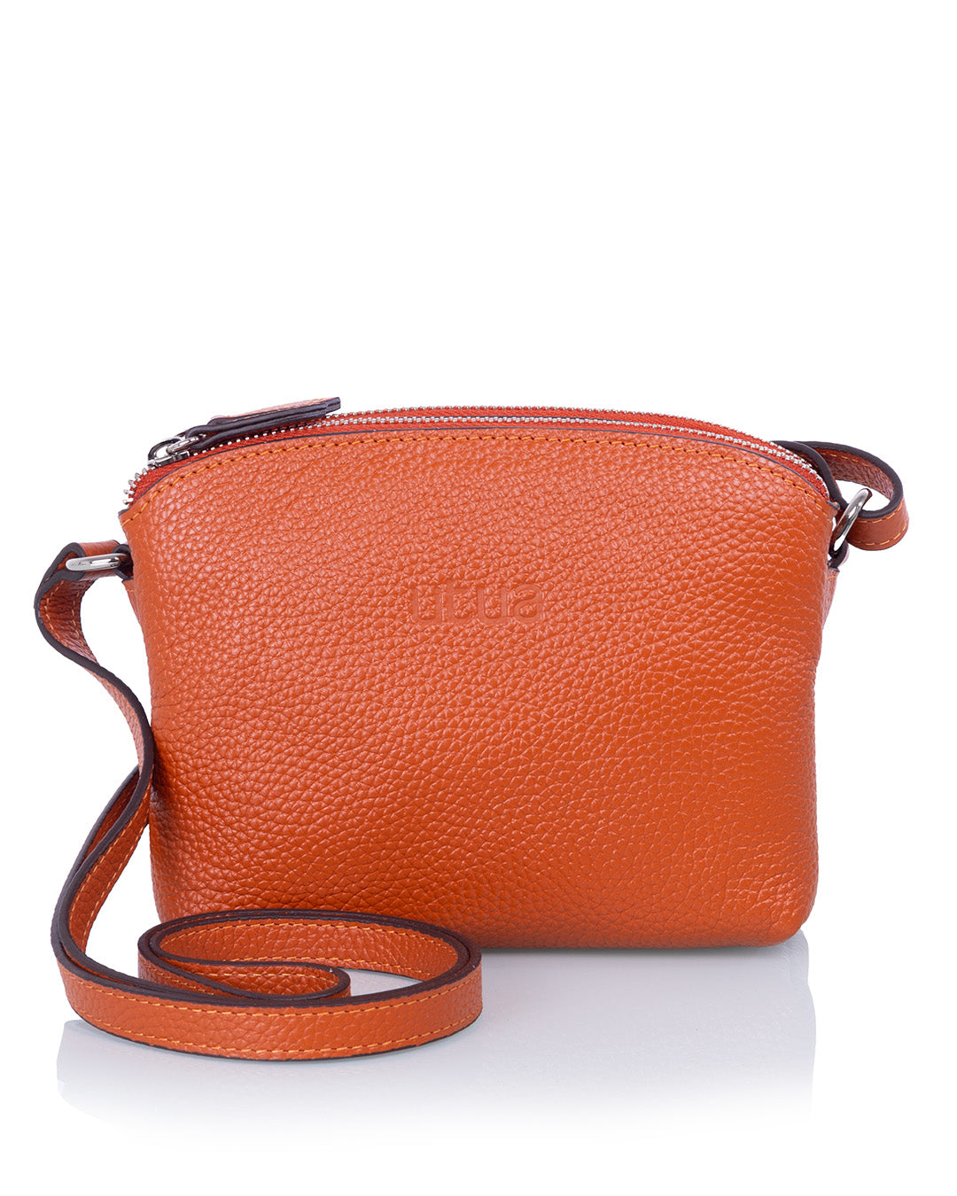 utua-lysti-pikkulaukku-aitonahkainen-oranssi-edesta
